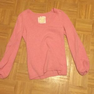 Pink Cashmere Sweater